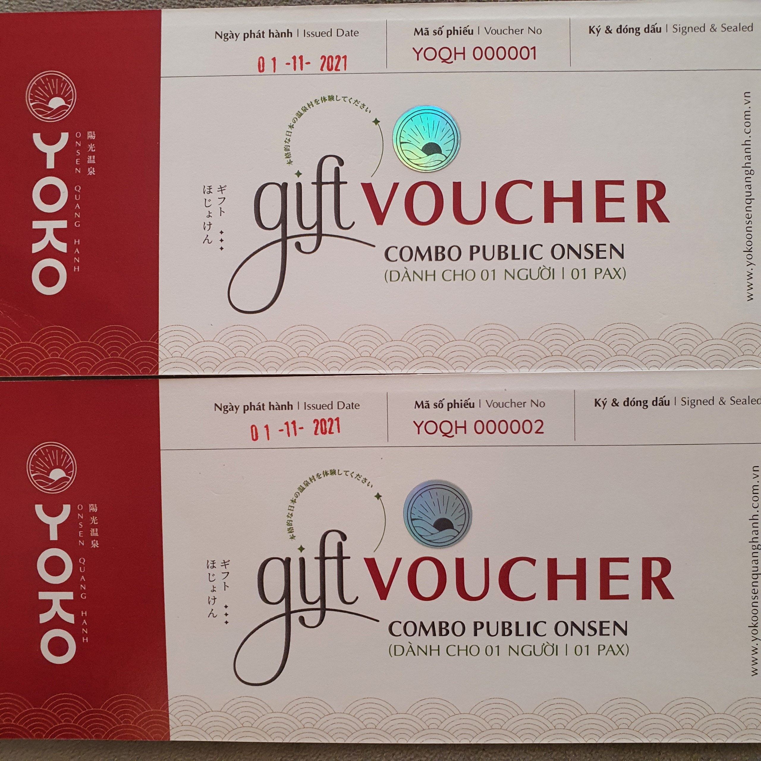 Voucher Onsen Quang Hanh Quảng Ninh