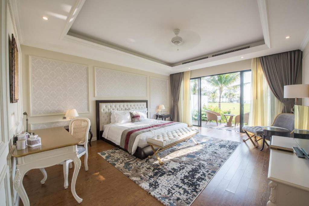 Phòng ngủ Villa 4 phòng ngủ Vinpearl Resort & Golf Phú Quốc
